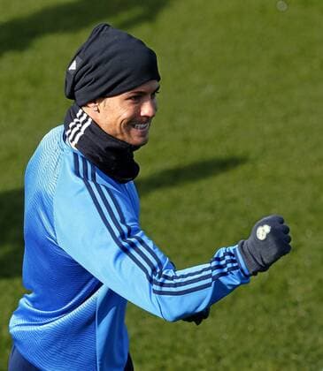 Cristiano Ronaldo. Real Madrid training session. In this picture, Cristiano Ronaldo. xPABLOxGARCIAx 