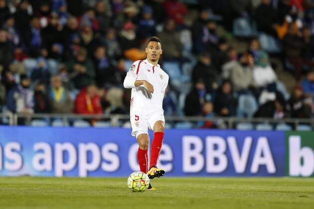 Timothee Kolodziejczak (Sevilla), MARCH 5, 2016 - Football Soccer : Spanish Liga BBVA match between Getafe CF 1-1 Sevilla CF at the Coliseum Alfonso Perez in Getafe, Spain. NoxThirdxPartyxSales  (heha024168)