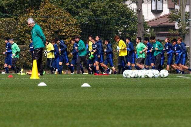 Fußball, Nationalteam, Training Japan Vahid Halilhodzic (JPN), MARCH 8, 2016 - Football Soccer : Japan national team Nationalteam Official Training camp in Frontier soccer field, Chiba, Japan. Noxthirdxpartyxsales  (ipha019516)