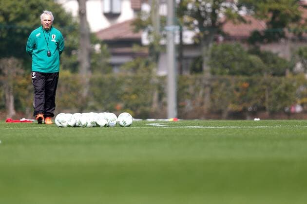 Fußball, Nationalteam, Training Japan Vahid Halilhodzic (JPN), MARCH 8, 2016 - Football Soccer : Japan national team Nationalteam Official Training camp in Frontier soccer field, Chiba, Japan. Noxthirdxpartyxsales  (ipha019517)