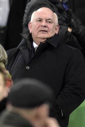Gent s chairman Ivan De Witte pictured before a soccer game between German team VfL Wolfsburg and Belgian club KAA Gent, the return game of the 1 8 final s of the UEFA Champions League competition, Tuesday 08 March 2016 in Wolfsburg, Germany. Wolfsburg won the first leg 2-3. YORICKxJANSENS  x04807129x