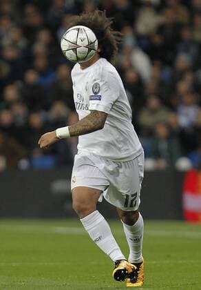 Football match between Real Madrid and Roma of the 2015 2016 Champions League, held at the Santiago Bernabeu stadium, in Madrid, March 8, 2016. Photo by J.xLuisxCuesta 261 Cordon Press. Marcelo  xJosexLuisxCuestax xx