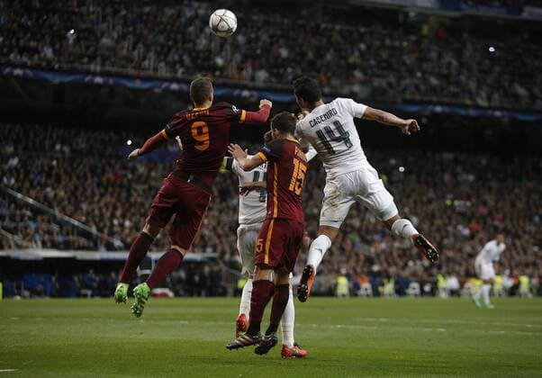 Football match between Real Madrid and Roma of the 2015 2016 Champions League, held at the Santiago Bernabeu stadium, in Madrid, March 8, 2016. Photo by J.xLuisxCuesta 261 Cordon Press.  xJosexLuisxCuestax xx
