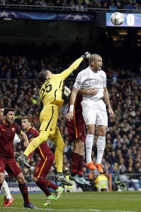 Football match between Real Madrid and Roma of the 2015 2016 Champions League, held at the Santiago Bernabeu stadium, in Madrid, March 8, 2016. Photo by J.xLuisxCuesta 261 Cordon Press. Pepe  xJosexLuisxCuestax xx