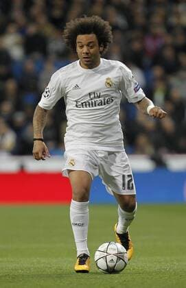 Football match between Real Madrid and Roma of the 2015 2016 Champions League, held at the Santiago Bernabeu stadium, in Madrid, March 8, 2016. Photo by J.xLuisxCuesta 261 Cordon Press. Marcelo  xJosexLuisxCuestax xx