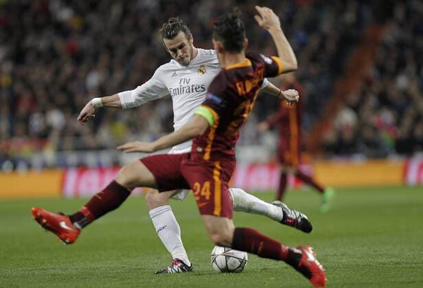Fußball, Champions League, Real Madrid - AS Rom Football match between Real Madrid and Roma of the 2015 2016 Champions League, held at the Santiago Bernabeu stadium, in Madrid, March 8, 2016. Photo by J.xLuisxCuesta 261 Cordon Press. Gareth Bale  xJosexLuisxCuestax xx