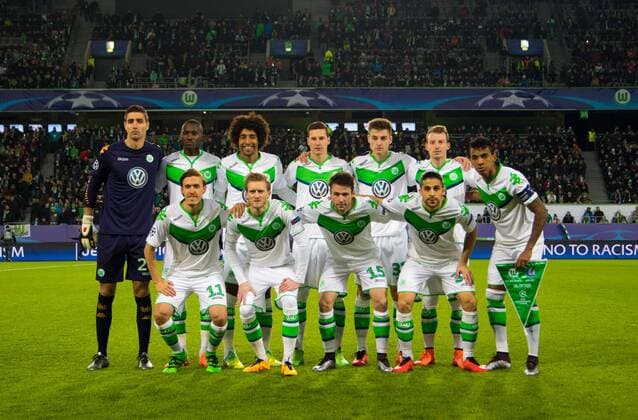 Fußball, UEFA Champions League, VfL Wolfsburg - KAA Gent; Teamfoto VfL Wolfsburg. xtgx
