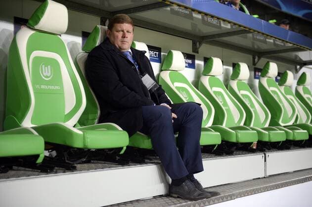 Gent s head coach Hein Vanhaezebrouck pictured before a soccer game between German team VfL Wolfsburg and Belgian club KAA Gent, the return game of the 1 8 final s of the UEFA Champions League competition, Tuesday 08 March 2016 in Wolfsburg, Germany. Wolfsburg won the first leg 2-3. YORICKxJANSENS  x04807237x