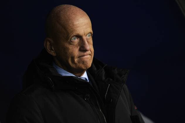 Former Italian referee Pierluigi Collina pictured before a soccer game between German team VfL Wolfsburg and Belgian club KAA Gent, the return game of the 1 8 final s of the UEFA Champions League competition, Tuesday 08 March 2016 in Wolfsburg, Germany. Wolfsburg won the first leg 2-3. YORICKxJANSENS  x04807228x