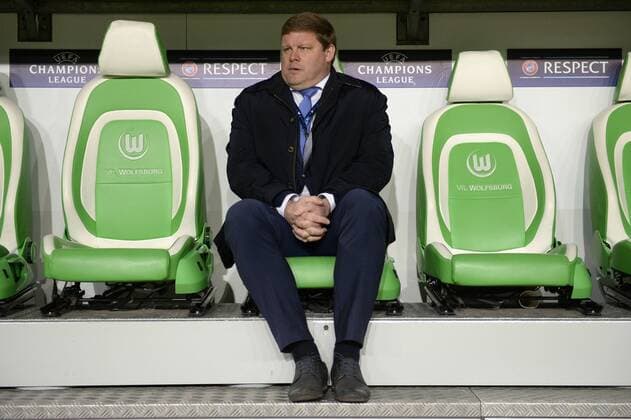 Gent s head coach Hein Vanhaezebrouck pictured before a soccer game between German team VfL Wolfsburg and Belgian club KAA Gent, the return game of the 1 8 final s of the UEFA Champions League competition, Tuesday 08 March 2016 in Wolfsburg, Germany. Wolfsburg won the first leg 2-3. YORICKxJANSENS  x04807234x