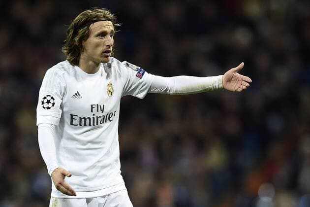 Fußball, Champions League 2015 2016, Real Madrid - AS Rom Luka Modric 