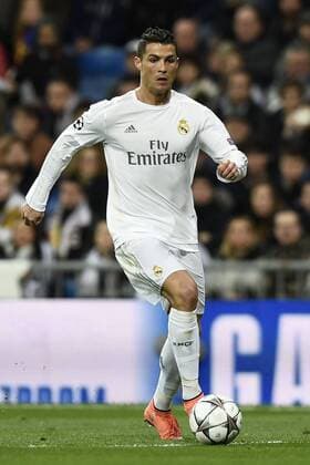 Fußball, Champions League 2015 2016, Real Madrid - AS Rom Cristiano Ronaldo 