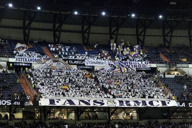 Fußball, Champions League 2015 2016, Real Madrid - Fans Real Madrid 