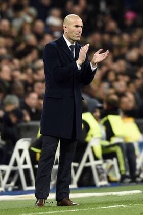 Fußball, Champions League 2015 2016, Real Madrid - AS Rom Zinedine Zidane 