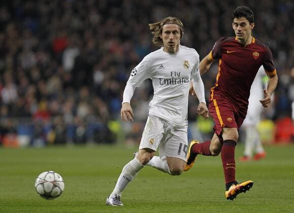 Football match between Real Madrid and Roma of the 2015 2016 Champions League, held at the Santiago Bernabeu stadium, in Madrid, March 8, 2016. Photo by J.xLuisxCuesta 261 Cordon Press. Luca Modric  xJosexLuisxCuestax xx