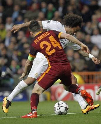 Football match between Real Madrid and Roma of the 2015 2016 Champions League, held at the Santiago Bernabeu stadium, in Madrid, March 8, 2016. Photo by J.xLuisxCuesta 261 Cordon Press. Marcelo  xJosexLuisxCuestax xx
