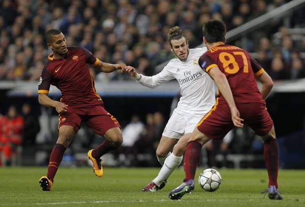 Football match between Real Madrid and Roma of the 2015 2016 Champions League, held at the Santiago Bernabeu stadium, in Madrid, March 8, 2016. Photo by J.xLuisxCuesta 261 Cordon Press. Gareth Bale  xJosexLuisxCuestax xx