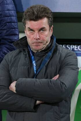 Trainer Dieter Hecking (VfL Wolfsburg) - Champions League Achtelfinale Saison 2015-2016 VfL Wolfsburg vs. KAA Gent in der Volkswagen Arena in Wolfsburg - Deutschland, Fussball, Mann,Männer,08.03.2016