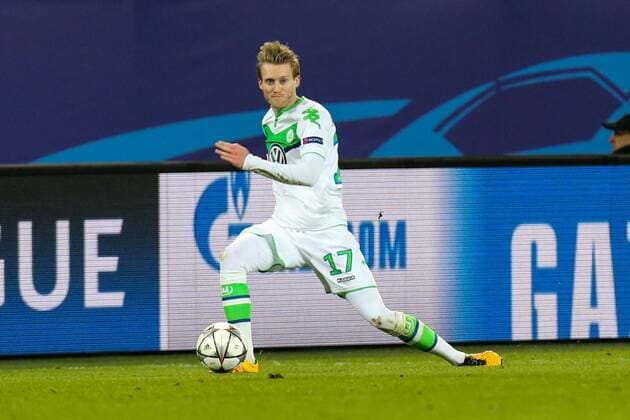 Andre Schürrle (VfL Wolfsburg) - Champions League Achtelfinale Saison 2015-2016 VfL Wolfsburg vs. KAA Gent in der Volkswagen Arena in Wolfsburg - Freisteller,Aktion,Deutschland, Fussball, Mann,Männer,08.03.2016