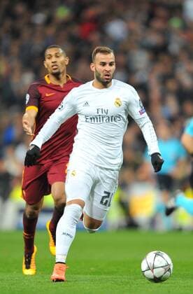 Jese (Real Madrid) in action during the UEFA Champions League Group A match between Real Madrid and AS Roma played at Estadio Santiago Bernabeu, Madrid - FOTO : J.M.Colomo  xJ.M.Colomox xx