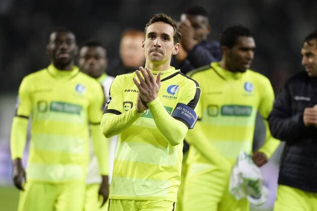 Gent s Sven Kums pictured after a soccer game between German team VfL Wolfsburg and Belgian club KAA Gent, the return game of the 1 8 final s of the UEFA Champions League competition, Tuesday 08 March 2016 in Wolfsburg, Germany. Wolfsburg won the first leg 2-3. YORICKxJANSENS  x04807472x