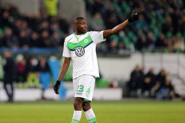 Wolfsburg, 8. März 2016 - Fußball, UEFA Champions League 2015 16, VfL Wolfsburg - KAA Gent: Josuha Guilavogui (VfL Wolfsburg, 23) 