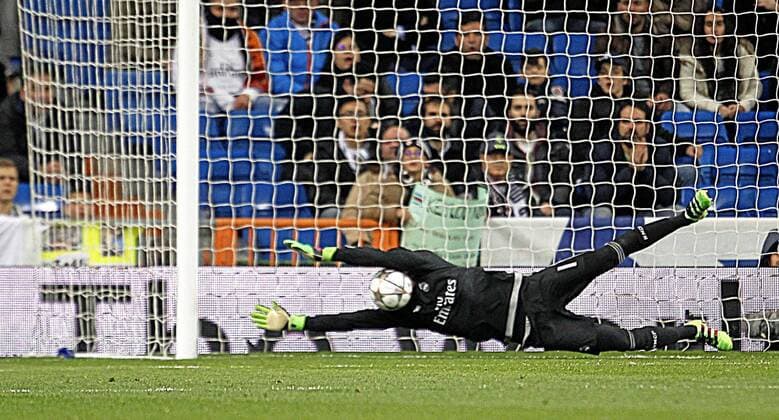 Second leg match of the 1 8 of the Champions League played between Real Madrid and AS Rom. In this picture, Keylor Navas. xANGELxRIVEROx 
