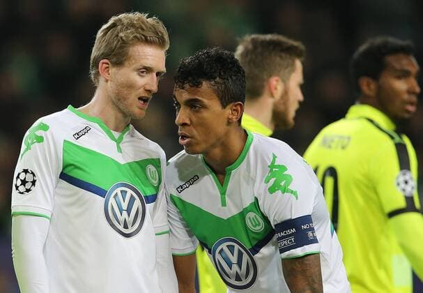 Andre Schuerrle (VfL Wolfsburg), Luiz Gustavo (VfL Wolfsburg)