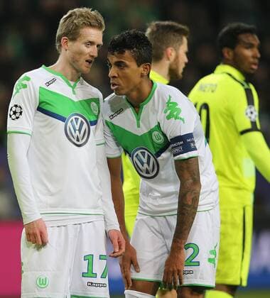 Andre Schuerrle (VfL Wolfsburg), Luiz Gustavo (VfL Wolfsburg)