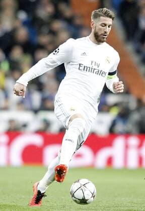 Real Madrid s Sergio Ramos during UEFA Champions League match. March 8,2016.  (2016030846)
