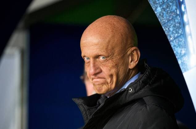 Fussball Wolfsburg 08.03.2016 Champions League Achtelfinale Rückspiel Saison 2015 2016 VFL Wolfsburg - KAA Gent Pierluigi Collina (ehemaliger Schiedsrichter aus Italien ITA)