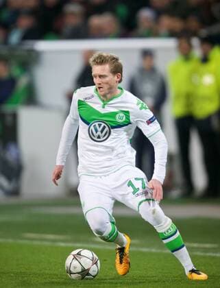 Fussball Wolfsburg 08.03.2016 Champions League Achtelfinale Rückspiel Saison 2015 2016 VFL Wolfsburg - KAA Gent Andre Schürrle (Wolfsburg, No.17)