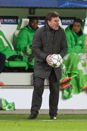 Fussball Wolfsburg 08.03.2016 Champions League Achtelfinale Rückspiel Saison 2015 2016 VFL Wolfsburg - KAA Gent Dieter Hecking (Wolfsburg, Trainer)
