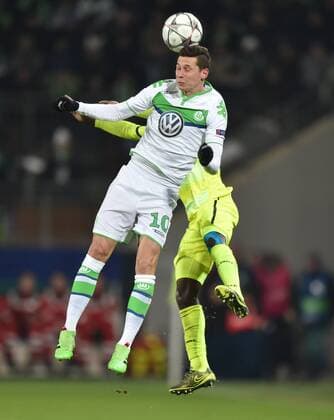 08.03.2016, Fussball, Saison 2015 2016, Champions League, Achtelfinale, VfL Wolfsburg - KAA Gent 1:0, Julian Draxler (VfL Wolfsburg)
