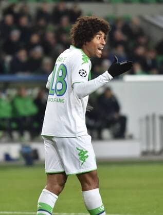08.03.2016, Fussball, Saison 2015 2016, Champions League, Achtelfinale, VfL Wolfsburg - KAA Gent 1:0, Dante (VfL Wolfsburg)