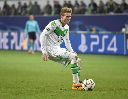 08.03.2016, Fussball, Saison 2015 2016, Champions League, Achtelfinale, VfL Wolfsburg - KAA Gent 1:0, Andre Schürrle, Andre Schuerrle (VfL Wolfsburg)