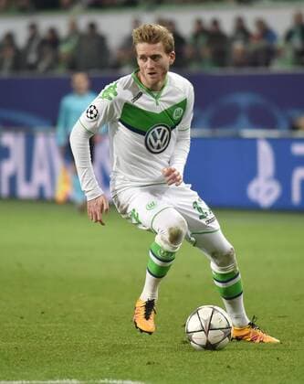 08.03.2016, Fussball, Saison 2015 2016, Champions League, Achtelfinale, VfL Wolfsburg - KAA Gent 1:0, Andre Schürrle, Andre Schuerrle (VfL Wolfsburg)