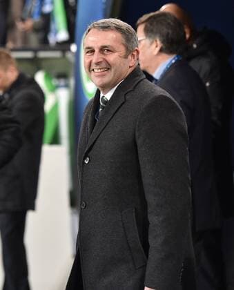 08.03.2016, Fussball, Saison 2015 2016, Champions League, Achtelfinale, VfL Wolfsburg - KAA Gent 1:0, Manager Klaus Allofs (VfL Wolfsburg)