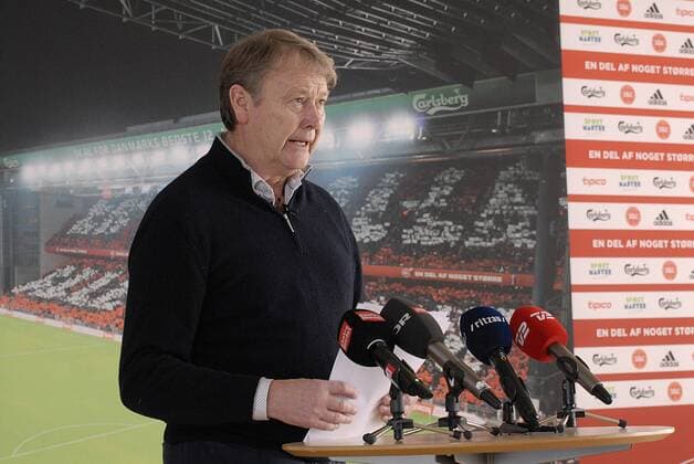 Fußball, Nationalteam Dänemark, Pressekonferenz von Trainer Age Hareide Bröndby Copenhagen Denmark 09 March 2016 Aage Hareide new head coach for danish national football team holds press conference PK Pressekonferenz at danish football union DBU office (Photo by FrancisxJosephxDean DeanPictures) 