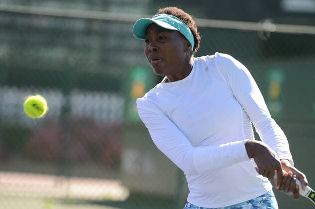 March 9, 2016 - Indian Wells, California, United States - VENUS WILLIAMS practices in preparation for the BNP Paribas Open. Tennis 2016 - BNP Paribas Open - Day 3 - ZUMAl132