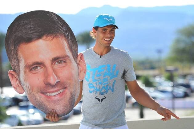 Bilder des Tages - SPORT Rafael Nadal (Esp) TENNIS : Tournoi d Indian Wells 2016 - 09 03 2016 TennisMagazinex 