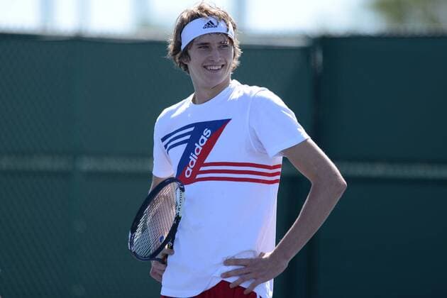 Alexander Zverev (Ger) TENNIS : Tournoi d Indian Wells 2016 - 09 03 2016 TennisMagazinex 