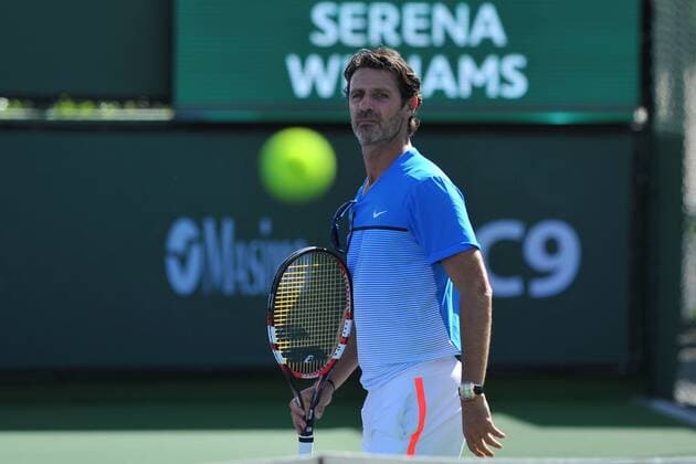 Patrick Mouratoglou TENNIS : Tournoi d Indian Wells 2016 - 09 03 2016 TennisMagazinex 