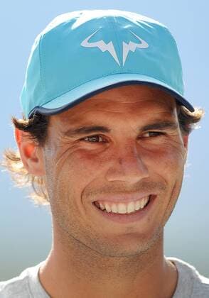 09 Mar. 2016: Tennis player Rafael Nadal (ESP) talks with media members during the all-access hour and ATP Tennis Herren Tour Media Day at the BNP Paribas Open played at the Indian Wells Tennis Garden in Indian Wells, CA. (Photo By John Cordes Icon Sportswire) TENNIS: MAR 09 BNP Paribas Open Icon506160309001 EDITORIAL USE ONLY