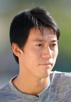 09 Mar. 2016: Tennis player Kei Nishikori (JPN) talks with the media during the tennis all-access hour and ATP Tennis Herren Tour Media Day at the BNP Paribas Open played at the Indian Wells Tennis Garden in Indian Wells, CA. (Photo By John Cordes Icon Sportswire) TENNIS: MAR 09 BNP Paribas Open Icon506160309018 EDITORIAL USE ONLY