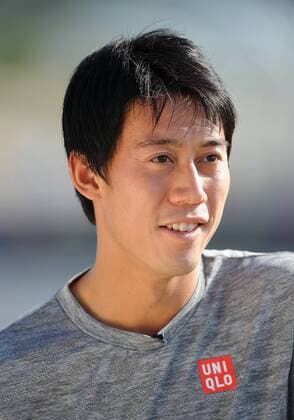 09 Mar. 2016: Tennis player Kei Nishikori (JPN) talks with the media during the tennis all-access hour and ATP Tennis Herren Tour Media Day at the BNP Paribas Open played at the Indian Wells Tennis Garden in Indian Wells, CA. (Photo By John Cordes Icon Sportswire) TENNIS: MAR 09 BNP Paribas Open Icon506160309021 EDITORIAL USE ONLY