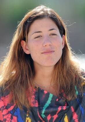 09 Mar. 2016: Tennis player Garbine Muguruza (ESP) talks with the media during the tennis all-access hour and ATP Tennis Herren Tour Media Day at the BNP Paribas Open played at the Indian Wells Tennis Garden in Indian Wells, CA. (Photo By John Cordes Icon Sportswire) TENNIS: MAR 09 BNP Paribas Open Icon506160309032 EDITORIAL USE ONLY