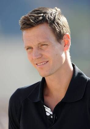09 Mar. 2016: Tennis player Tomas Berdych (CZE) talks with the media during the tennis all-access hour and ATP Tennis Herren Tour Media Day at the BNP Paribas Open played at the Indian Wells Tennis Garden in Indian Wells, CA. (Photo By John Cordes Icon Sportswire) TENNIS: MAR 09 BNP Paribas Open Icon506160309035 EDITORIAL USE ONLY