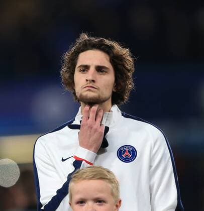 PSG s Adrien Rabiot in action - UEFA Champions League - Chelsea vs Paris Saint Germain - Stamford Bridge - London - England - 9th March 2016 - Pic David Klein Sportimage EDITORIAL USE ONLY. No use with unauthorised audio, video, data, fixture lists, club league logos or live services. Online in-match use limited to 120 images, no video emulation. No use in betting, games or single club league player publications.