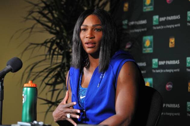 Serena Williams (USA) - Tennis, Indian Wells 2016, USA - 10 03 2016 TennisMagazine Panoramic 
